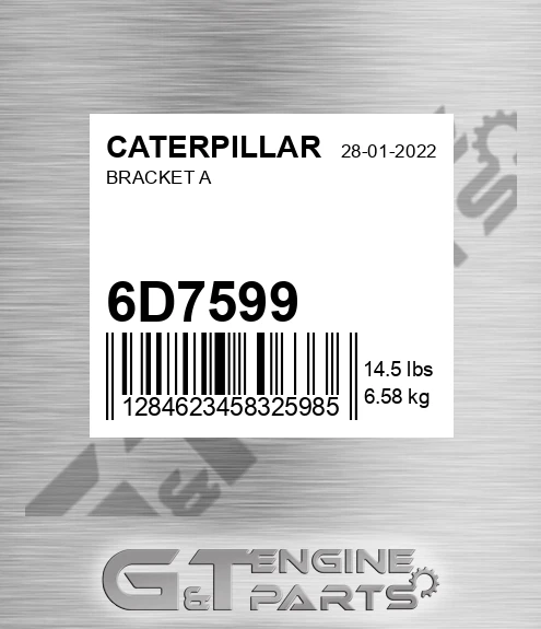 6D7599 Bracket A for CATERPILLAR