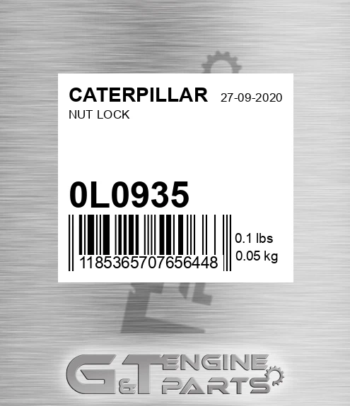 0L-0935 Nut Lock for CATERPILLAR