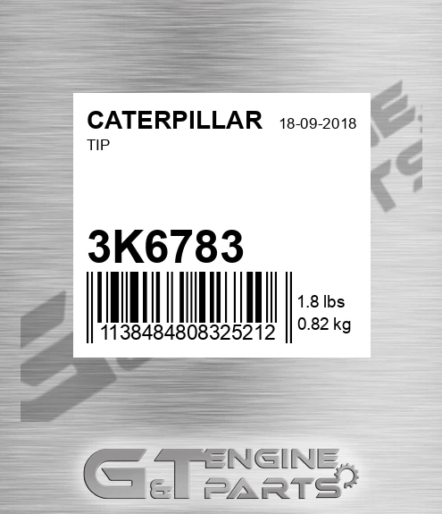 3K6783 Tip for CATERPILLAR