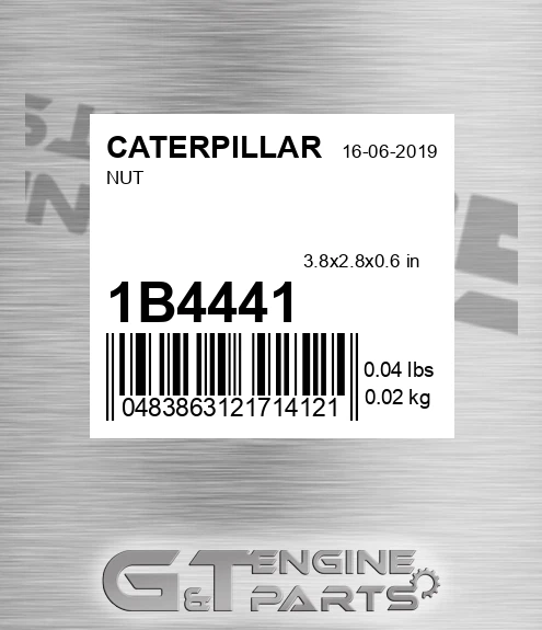 1B-4441 Nut for CATERPILLAR
