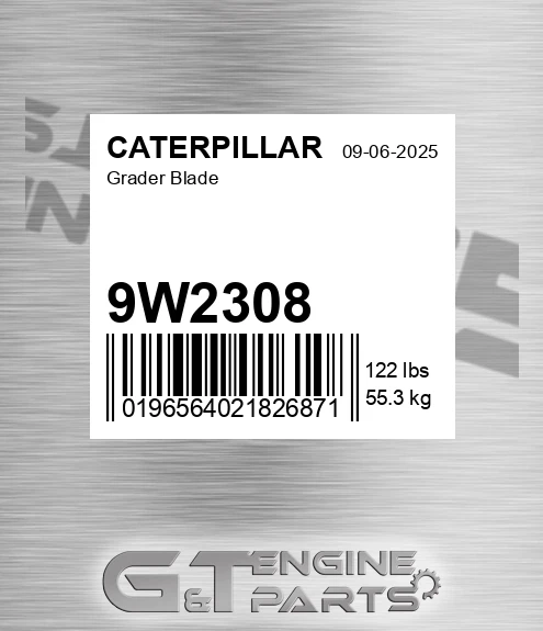 9W2308 Grader Blade for CATERPILLAR