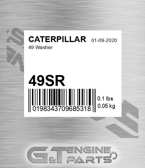 49SR CATERPILLAR 49 Washer