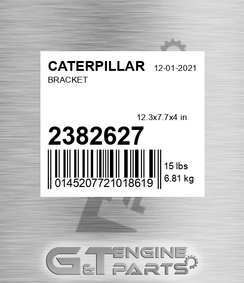2382627 Bracket for CATERPILLAR