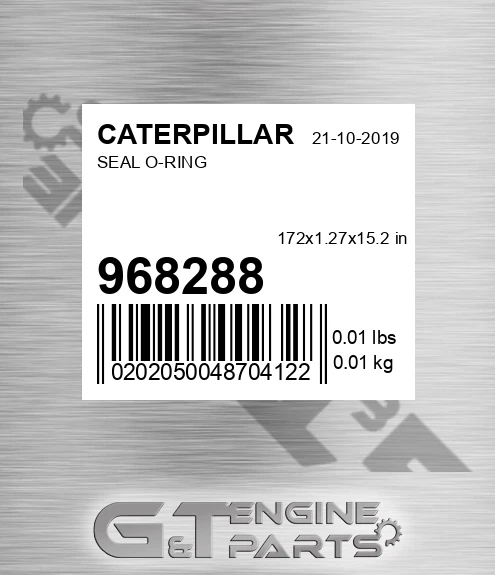 968288 Seal O-ring