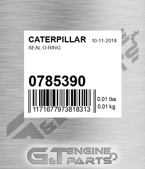 078-5390 Seal O-ring