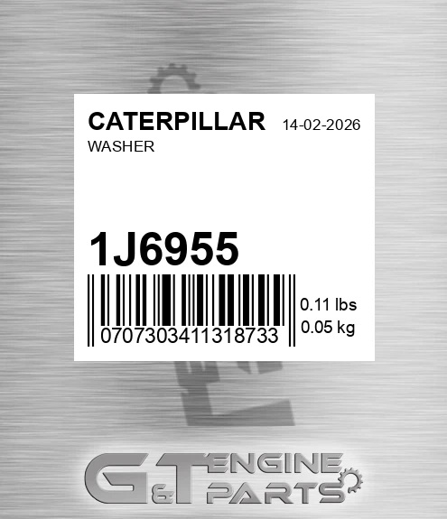 1J-6955 Washer for CATERPILLAR