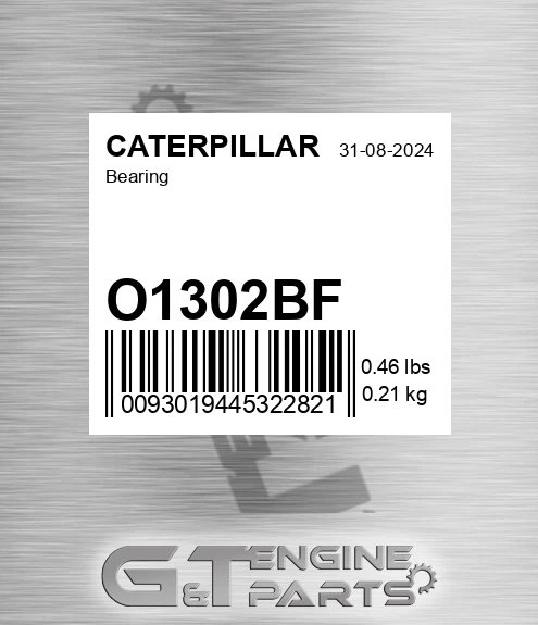 O1302BF CATERPILLAR Bearing
