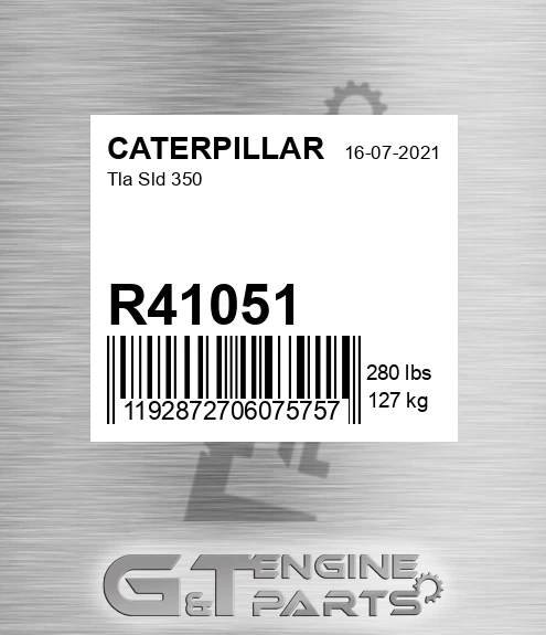R41051 Tla Sld 350 for CATERPILLAR