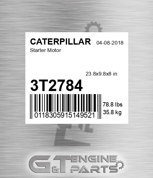 3T2784 Starter Motor
