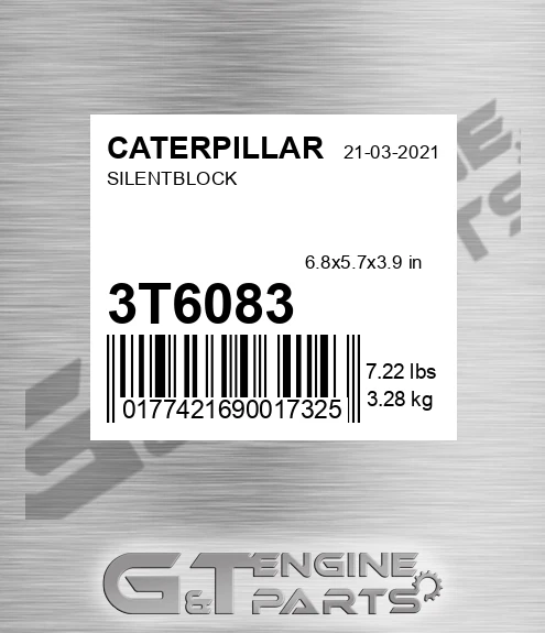 3T-6083 Silentblock for CATERPILLAR