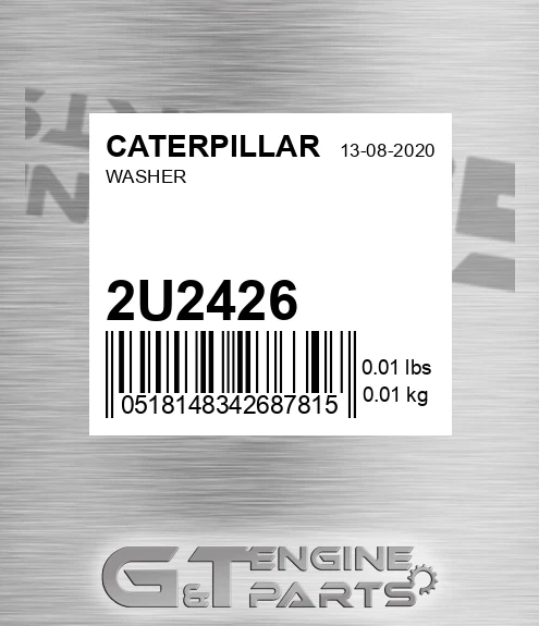 2U-2426 Washer