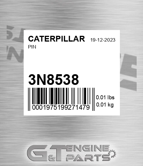 3N8538 CATERPILLAR Pin