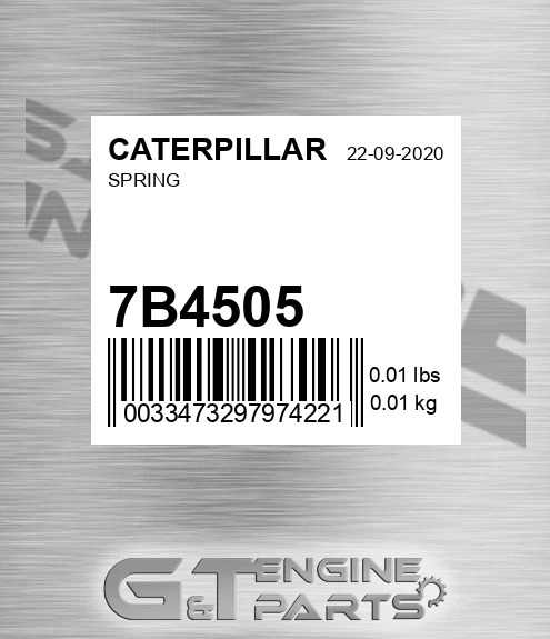 7B4505 Spring