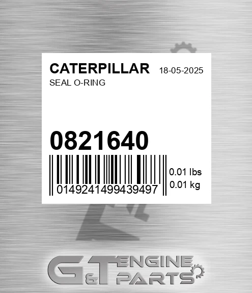 082-1640 Seal O-ring for CATERPILLAR