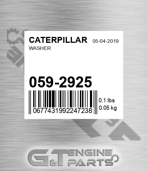 059-2925 Washer