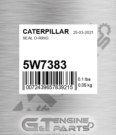 5W-7383 Seal O-ring for CATERPILLAR