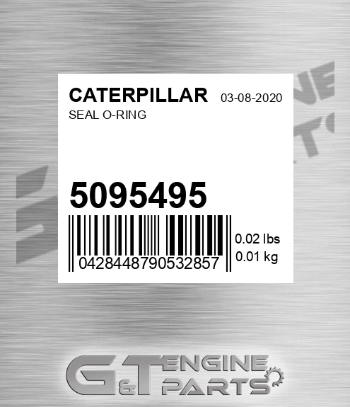 509-5495 Seal O-ring for CATERPILLAR