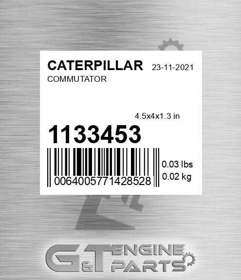 113-3453 Commutator