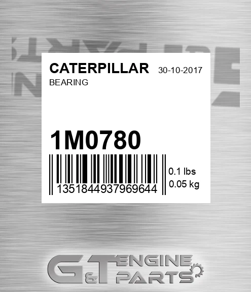 1M0780 Bearing for CATERPILLAR