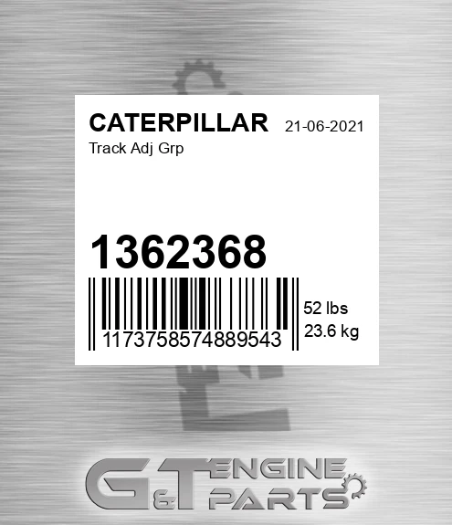 1362368 Track Adj Grp for CATERPILLAR