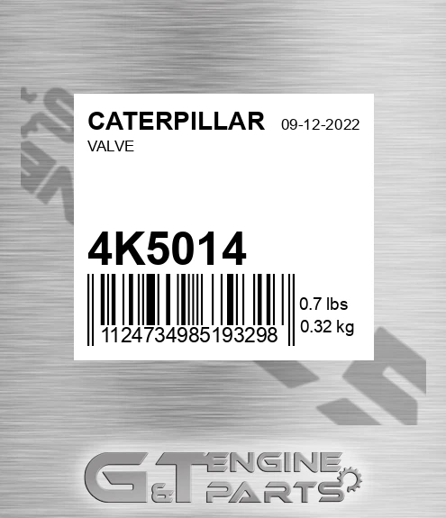 4K5014 Valve