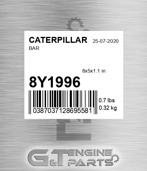 8Y1996 Bar for CATERPILLAR