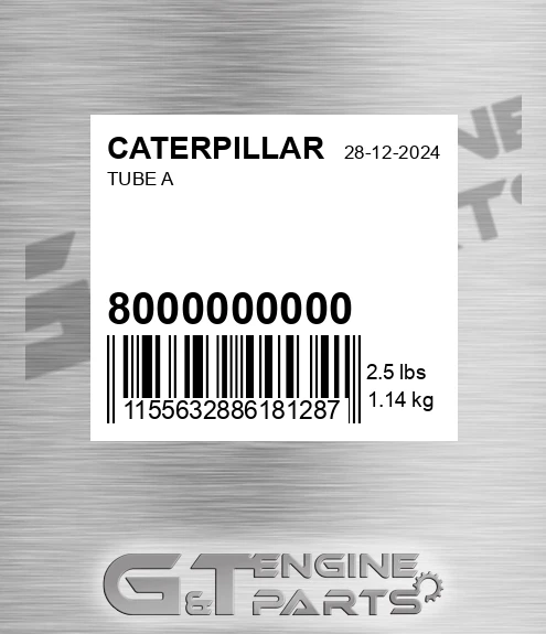 8000000000 Tube A