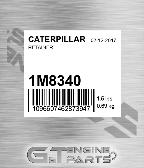 1M8340 Retainer