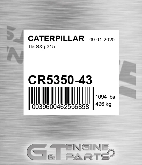 CR535043 Tla S&g 315