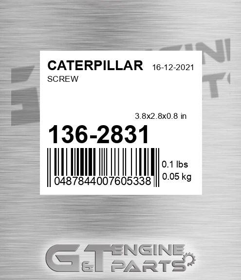 136-2831 Screw
