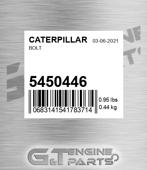5450446 Bolt