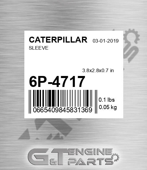 6P-4717 Sleeve for CATERPILLAR