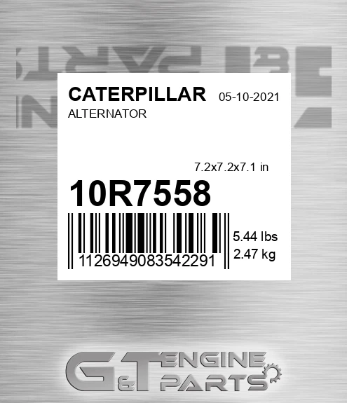 10R7558 Alternator for CATERPILLAR