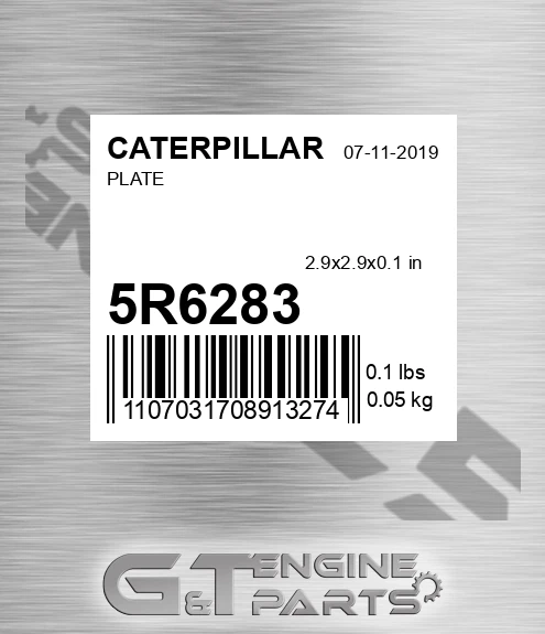 5R6283 Plate