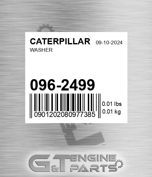 096-2499 Washer