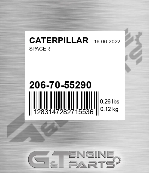206-70-55290 Spacer