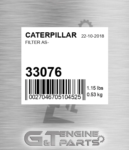 33076 Filter As-