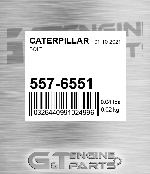 557-6551 Bolt