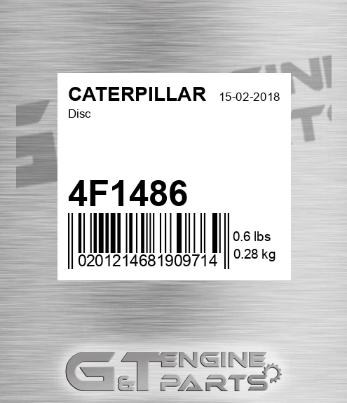 4F1486 Disc