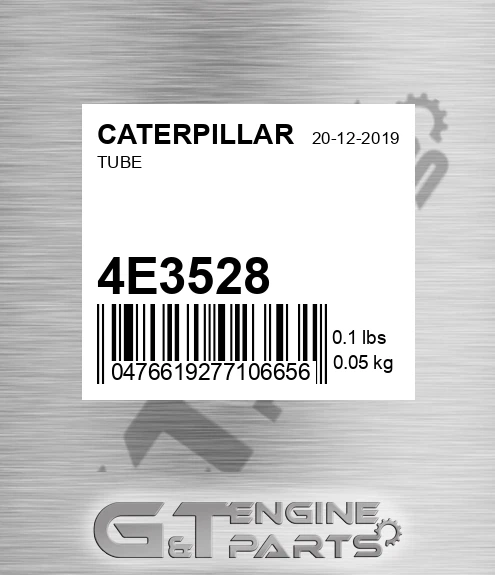4E3528 CATERPILLAR Tube