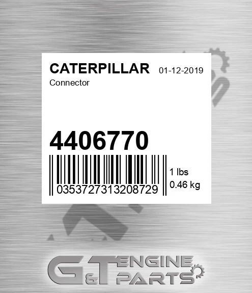 4406770 Connector for CATERPILLAR