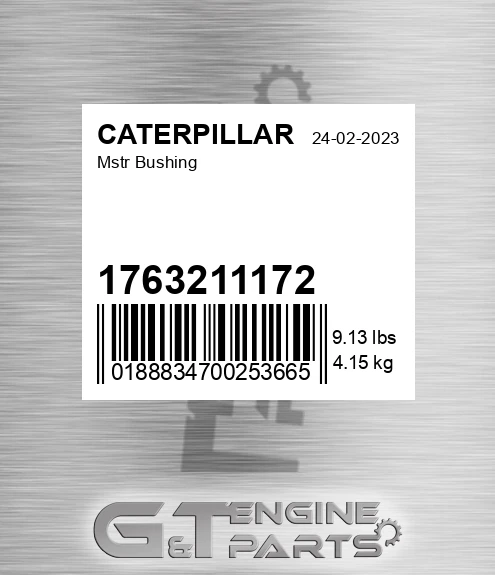 1763211172 Mstr Bushing