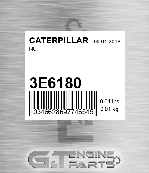 3E6180 Nut