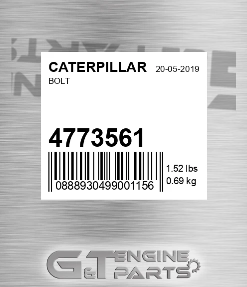 477-3561 Bolt for CATERPILLAR