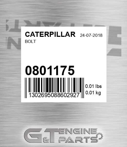 080-1175 Bolt