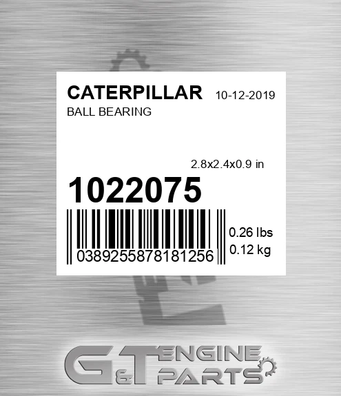 102-2075 Ball Bearing