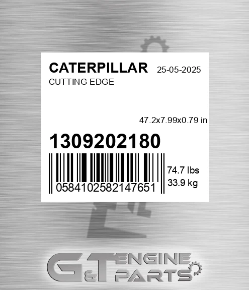 130-920-2180 Cutting Edge for CATERPILLAR