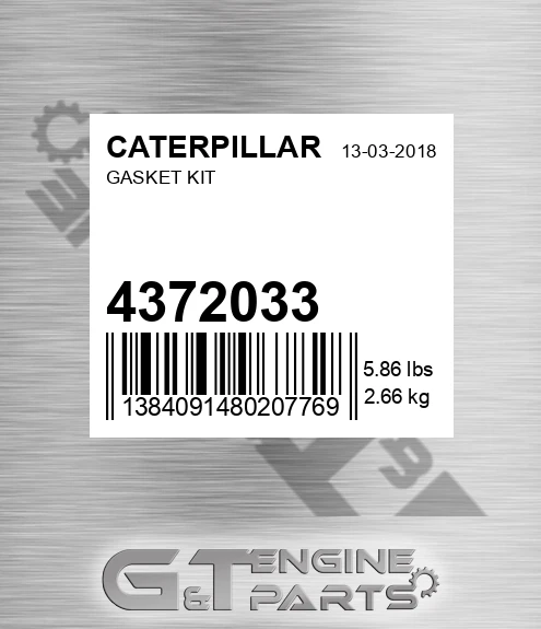 437-2033 Gasket Kit