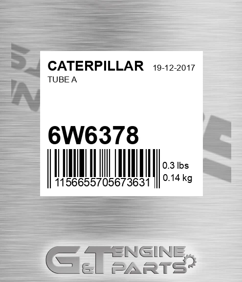 6W6378 Tube A