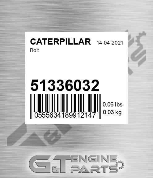 51336032 Bolt